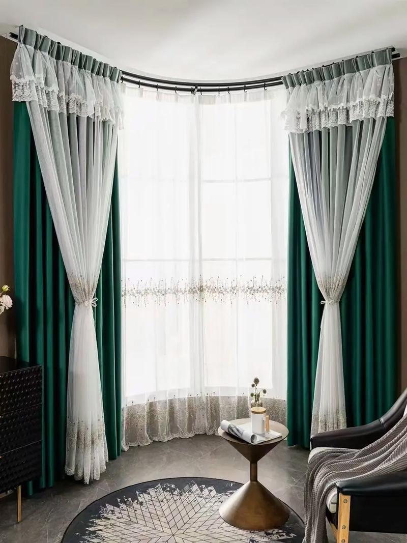 弧形窗帘 软装设计中的惊艳之选