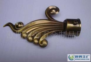 窗帘杆装饰头 点缀家居之美的窗饰五金艺术